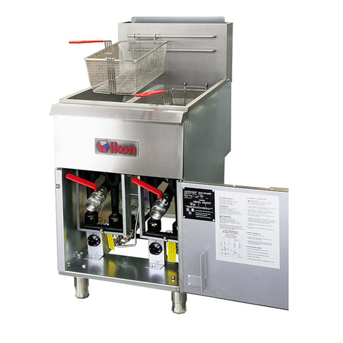 Axis IGF-40/40-LP 20 7/8" 40 lb Gas Floor Fryer