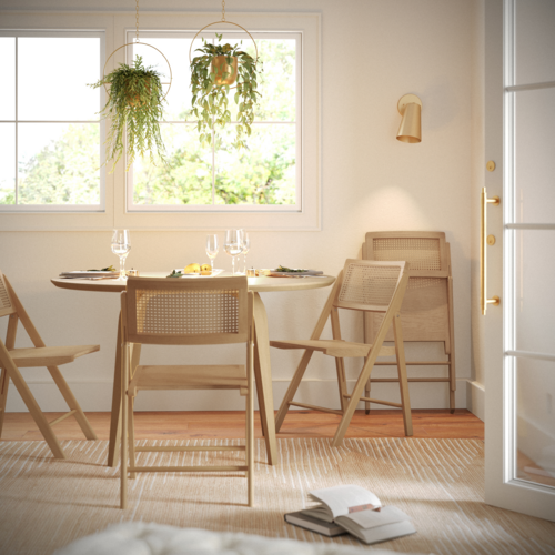 Flash Furniture SK-220905-NAT-GG 18" Patio Chair