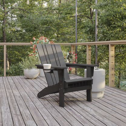 Flash Furniture LE-HMP-1045-10-GY-GG 33 3/4" Patio Lounge Seating