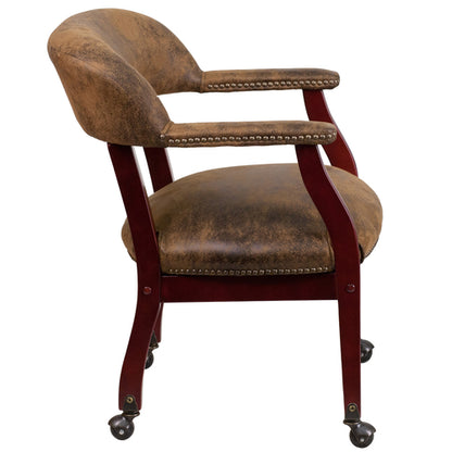 Flash Furniture B-Z100-BRN-GG 24" Dining Chair
