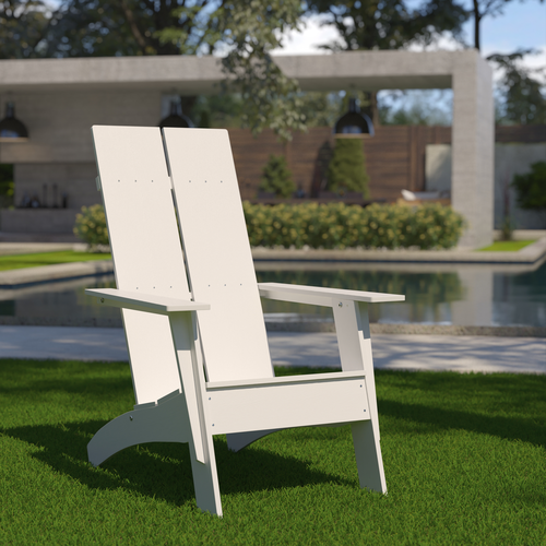 Flash Furniture JJ-C14509-WH-GG 30 1/2" Patio Lounge Seating