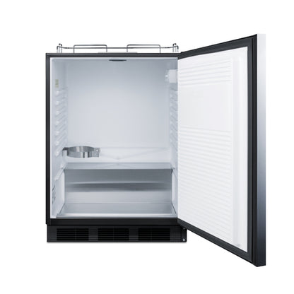 Summit SBC58BLBIADANK 23 5/8" Draft Beer Cooler