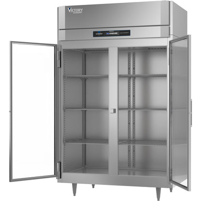 Victory RS-2D-S1-G-HC 52 1/8" Solid Door Reach-In Refrigerator