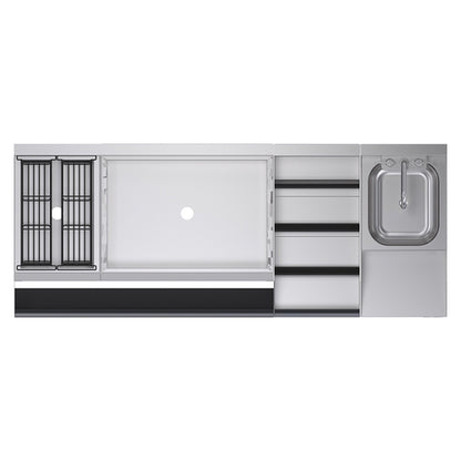 Krowne KR24-W60E-10 60" Underbar Ice Bin / Cocktail Station