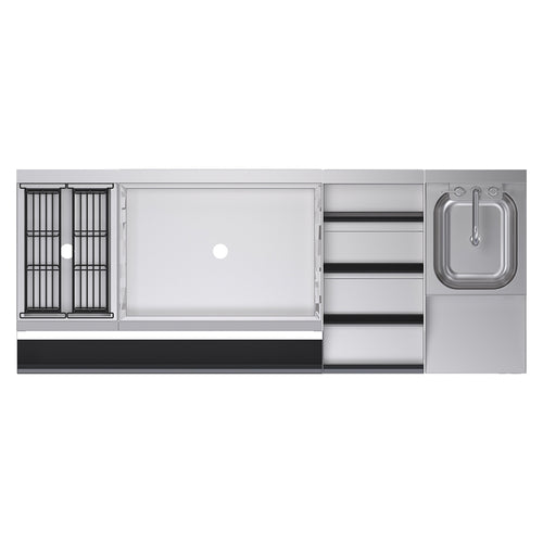 Krowne KR24-W60E-10 60" Underbar Ice Bin / Cocktail Station