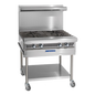 Imperial IHR-4-24-M 24" 4 Burner Gas Heavy Duty Range