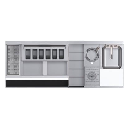 Krowne KR24-MX60-10 60" Underbar Ice Bin / Cocktail Station