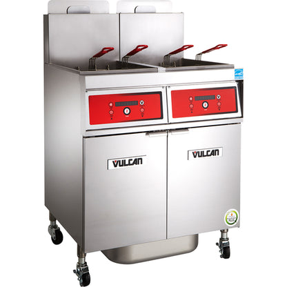 Vulcan 2VK45DF 31" (2) 45 lb Gas Fryer Battery