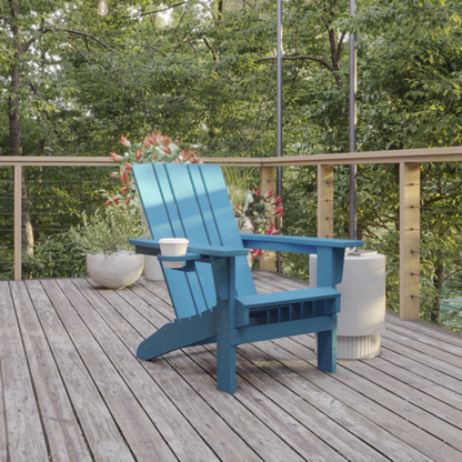 Flash Furniture LE-HMP-1045-10-BL-GG 33 3/4" Patio Lounge Seating