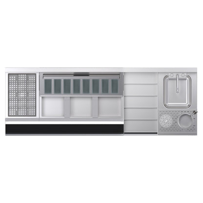 Krowne KR24-MX68A-10 68" Underbar Ice Bin / Cocktail Station