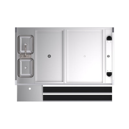 Krowne KRPT-60RP-10 60" Underbar Ice Bin / Cocktail Station