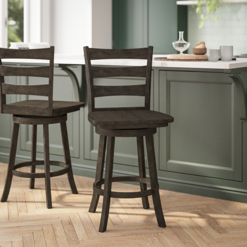 Flash Furniture ES-UN-31WS-24-GY-GG 18 1/4" Barstool