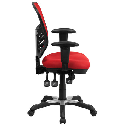 Flash Furniture HL-0001-RED-GG 25 3/4" Dining Chair