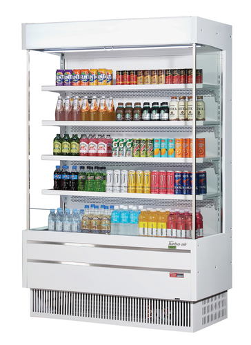 Turbo Air TOM-50SEW(B)-N 51 5/8" Open Air Merchandiser