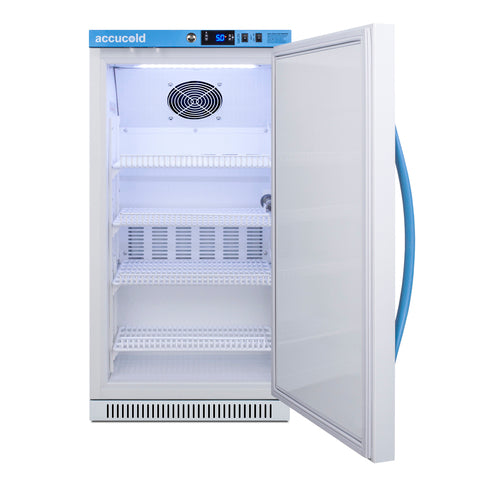 Summit ARS32PVBIADA 19 3/4" Solid Door Undercounter Refrigerator
