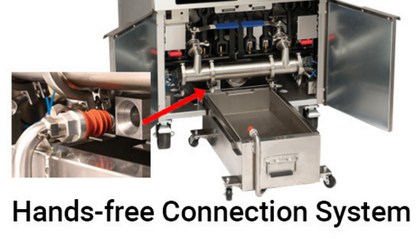 Imperial IFSSP175 75 lb Gas Floor Fryer