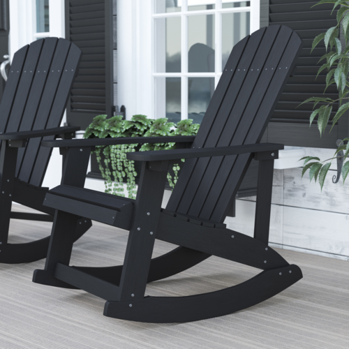 Flash Furniture JJ-C14705-BK-GG 29 1/2" Patio Lounge Seating