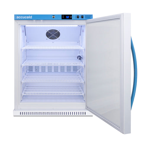 Summit ARS62PVBIADA 23 3/8" Solid Door Undercounter Refrigerator