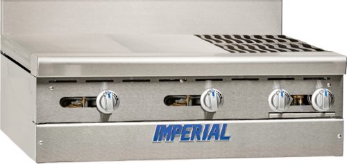 Imperial IHR-3HT-3-C 36" 3 Burner Gas Heavy Duty Range