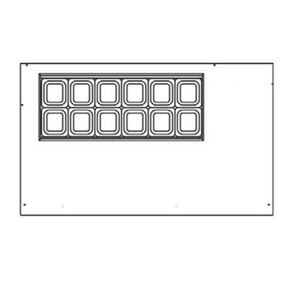 Beverage-Air SPED60HC-12C-4 60" 4 Drawer 12 Pan Sandwich / Salad Prep Table