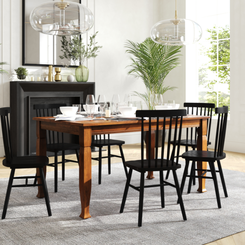 Flash Furniture KER-T-799-WAL-60-GG 36 1/4" Dining Table