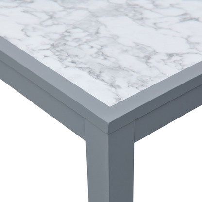 BFM Seating PH4L3248CRSG 48" Dining Table
