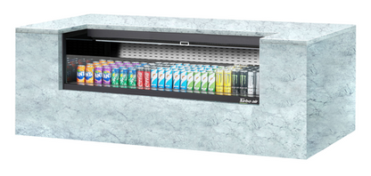Turbo Air TOM-60UC-W(B)-N 60 1/4" Refrigerated Display Case