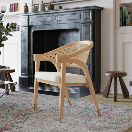 Flash Furniture SK-220901-NAT-GG 22 3/4" Dining Chair