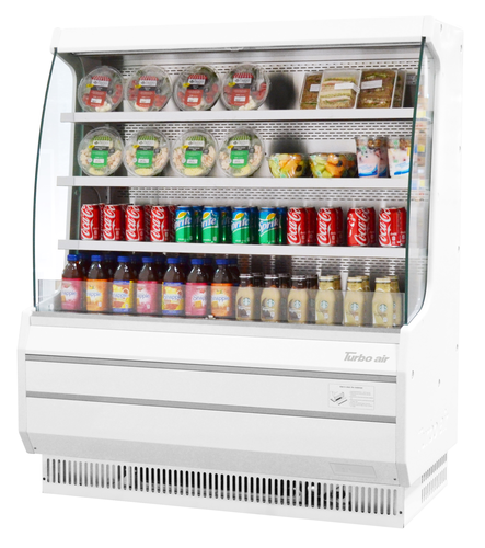 Turbo Air TOM-50MW(B)-N 50 7/8" Open Air Merchandiser
