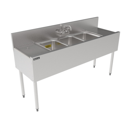 Perlick TS60M3-DB-STK 60" Underbar Sink