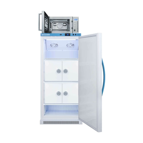 Summit MLRS8MCLK-SCM1000SS 23 3/8" Refrigerator Microwave Combo