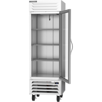 Beverage-Air RB19HC-1G 27 1/4" 1 Section Glass Door Reach-In Refrigerator