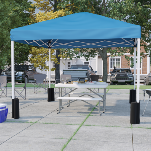 Flash Furniture JJ-GZ10PKG103-BL-GG 116" Patio Umbrella