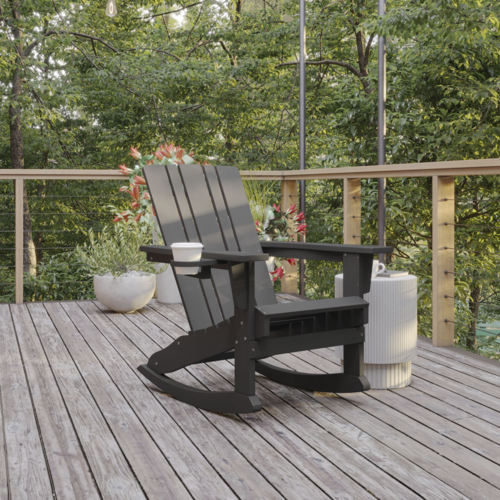 Flash Furniture LE-HMP-1045-31-GY-GG 33 1/2" Patio Lounge Seating