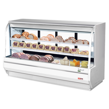 Turbo Air TCDD-96H-W(B)-N 96 1/2" Refrigerated Deli Case