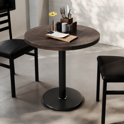 Flash Furniture GSF-RD30-DKBRN-TR18-GG 30" Table Top