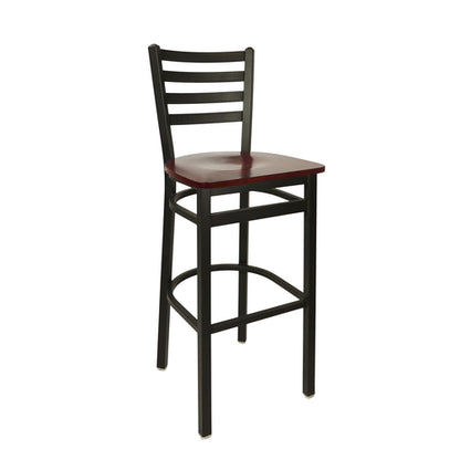 BFM Seating 2160B-SB W 17 1/2" Barstool
