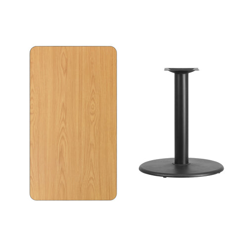 Flash Furniture XU-NATTB-2442-TR24-GG Dining Table