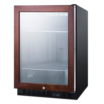 Summit SCR610BLPNR 23 5/8" Refrigerated Merchandiser