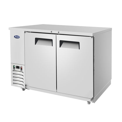 Atosa MBB59GR 57 3/4" Solid Door Back Bar Cooler