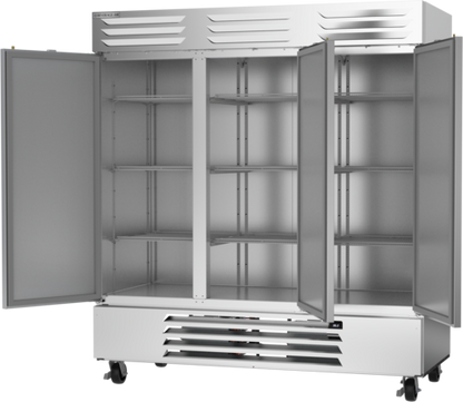 Beverage-Air RB72HC-1S 75" 3 Section Solid Door Reach-In Refrigerator