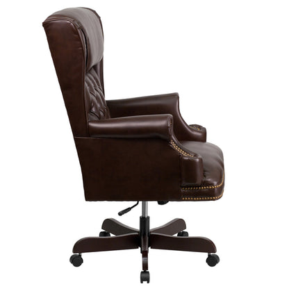 Flash Furniture CI-J600-BRN-GG 27" Dining Chair