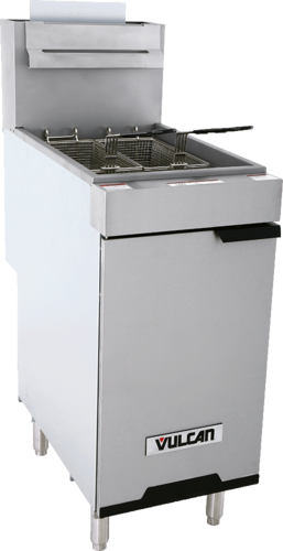 Vulcan LG300-QS-PLATINUM 15 1/2" 40 lb Gas Floor Fryer