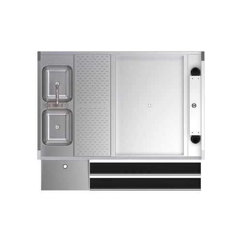 Krowne KRPT-54ARP-10 54" Underbar Ice Bin / Cocktail Station