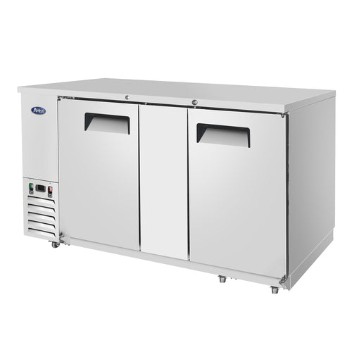 Atosa MBB69GR 68" Solid Door Back Bar Cooler