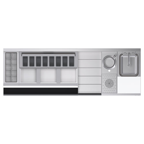 Krowne KR24-MX70-10 70" Underbar Ice Bin / Cocktail Station