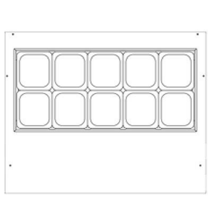 Beverage-Air SPED36HC-10-2 36" 2 Drawer 12 Pan Sandwich / Salad Prep Table
