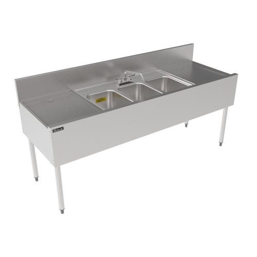 Perlick TSF72M3-DB 72" Underbar Sink