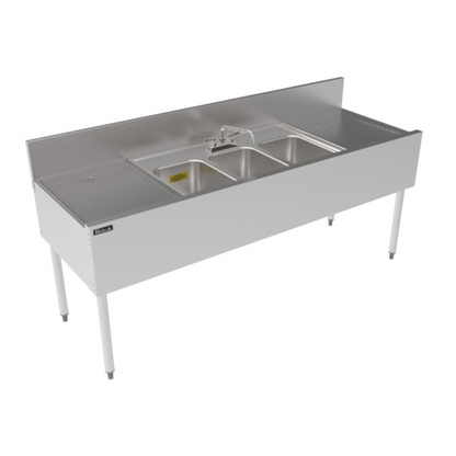 Perlick TSF72M3-DB 72" Underbar Sink