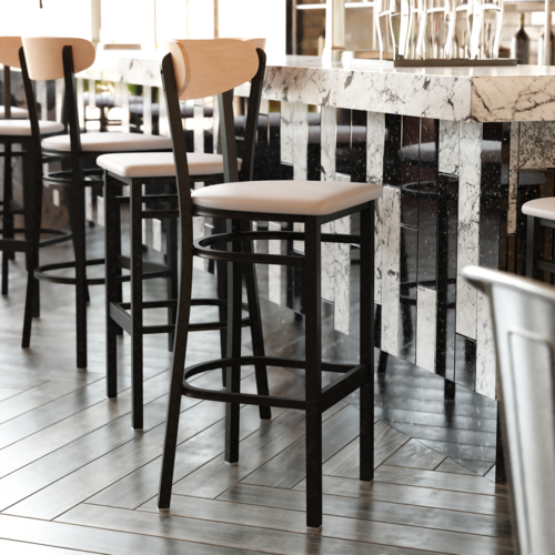 Flash Furniture 2-XU-DG6V6GYV-NAT-GG 17" Barstool